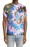 Ashish Gender Inclusive Sequin Tie Dye Top In Bermuda