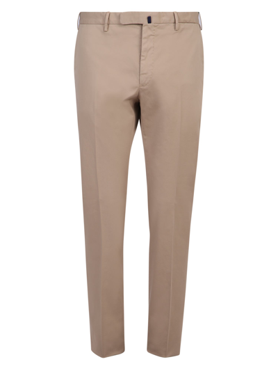 Incotex Four Season Relaxed-fit Cotton-blend Chinos In Beige