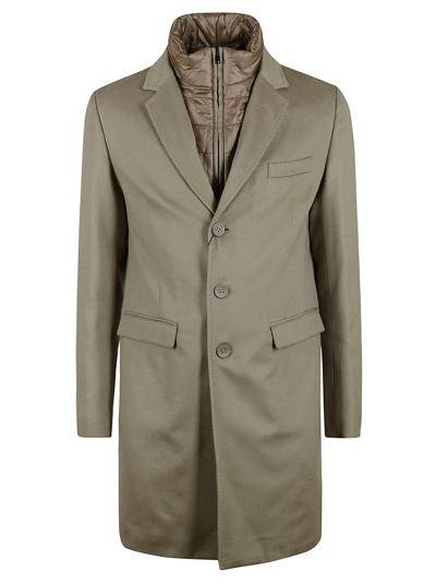 Herno Coat Cashmere In Light Sand