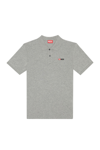 Diesel T-smith Div Polo Shirt In Grey