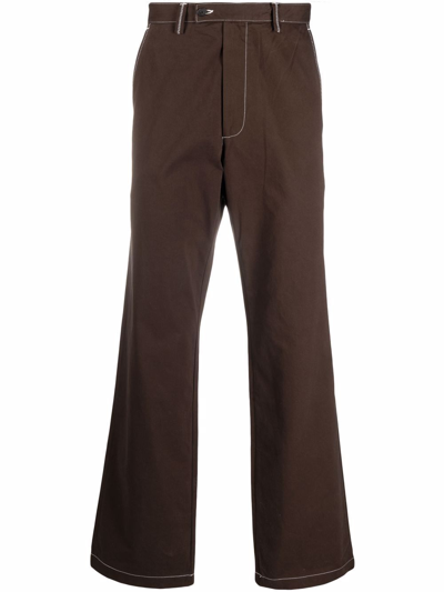 Phipps Dad Trousers In Black Bear