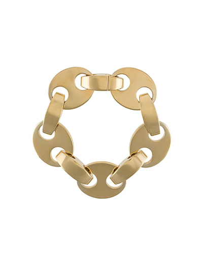 Rabanne Gold-tone Disc And Clasp Bracelet