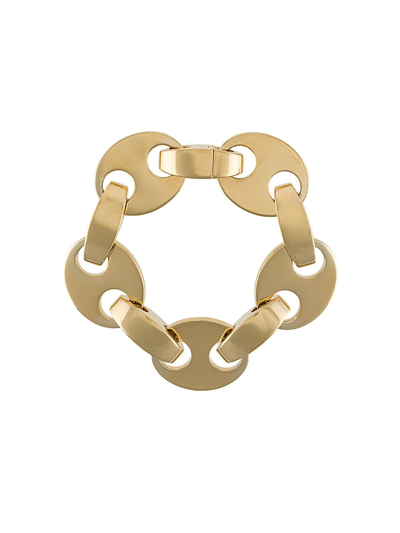 Paco Rabanne Gold-tone Disc And Clasp Bracelet