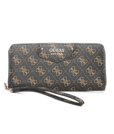 Guess Womens Brown Other Materials Wallet