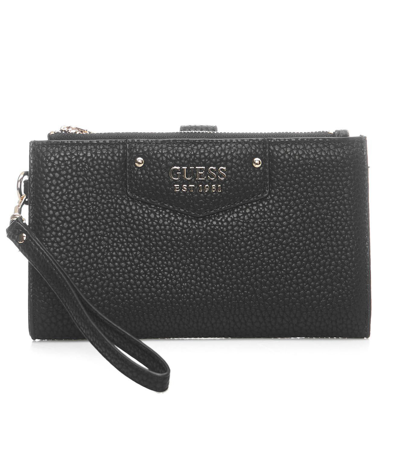 Guess Womens Black Other Materials Wallet