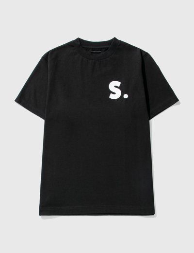 Sophnet S. Graphic T-shirt In Black