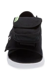 Jordan Ls Slide Sandal In Black/ White/ Green/ Black