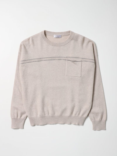 Brunello Cucinelli Jumper  Kids In Beige