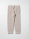 BRUNELLO CUCINELLI KIDS' JOGGING PANTS,369418054