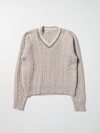 BRUNELLO CUCINELLI CABLE KNIT SWEATER,369405022