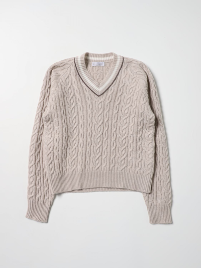 Brunello Cucinelli Jumper  Kids In Beige