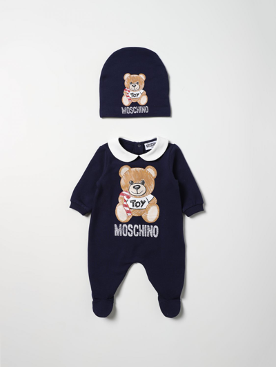 Moschino Baby Jumpsuit  Kids Color Blue