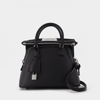 Maison Margiela 5ac Mini Black Leather Bag
