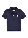 Polo Ralph Lauren Baby Boy's Knit Polo In French Navy