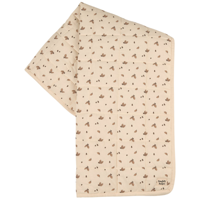 Buddy & Hope Quilted Blanket Acorn In Cream