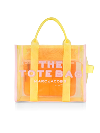 Marc Jacobs The Small Mesh Traveler Tote In Yellow Multi