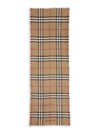 BURBERRY WOMEN'S CHECK WOOL BLEND SCARF
