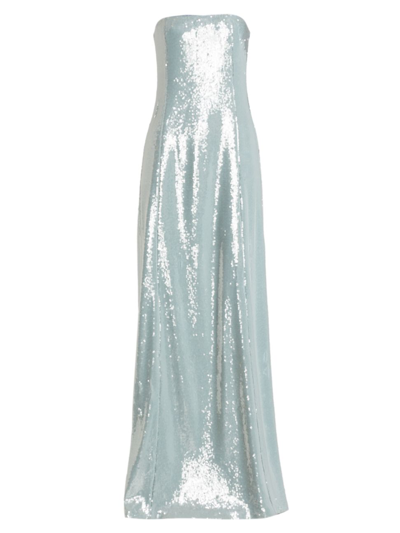 cinq a sept blue sequin dress Mini Lila Dress 6 / Endless Sky