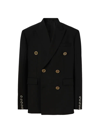 BURBERRY MEN'S DOUBLE-BREASTED JACKET