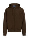 POLO RALPH LAUREN ZIP-UP PUFFER HOODIE