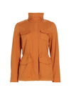 Loro Piana Traveller Hooded Wind-storm Jacket In Apricot Tarte