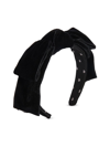 LELE SADOUGHI SHIRLEY VELVET WIDE RIBBON HEADBAND