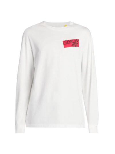 Moncler 2  1952 Long-sleeve Graphic T-shirt In White