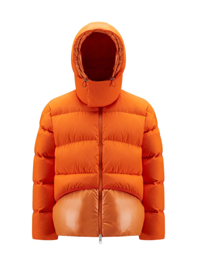 Moncler 2  1952 Achill Hooded Jacket In Orange