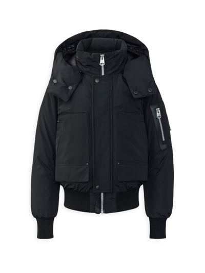 Mackage Little Kid's & Kid's Koda Hooded Classic Down Jacket In Black