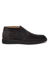 Santoni Ankle Boots In Black
