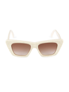 Celine 51mm Cat Eye Sunglasses In Black