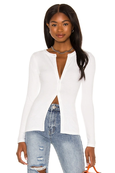 SUPERDOWN SASHA BUTTON TOP