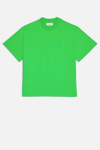 Ami Alexandre Mattiussi Ami De Coeur Oversized T-shirt In Green