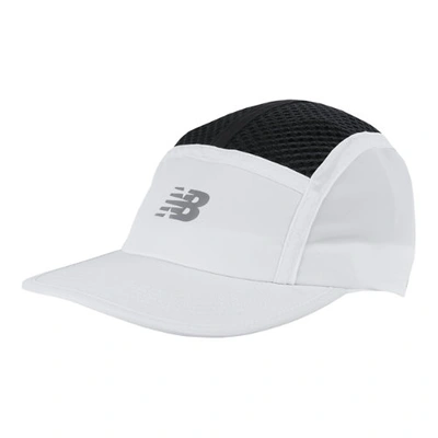 New Balance Unisex Running Stash Hat In White