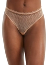 Bare The Flirty Lace Thong In Hazel