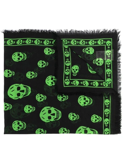 Alexander Mcqueen Scarfs Black