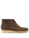 CLARKS CLARKS WALLABEE BOOT LEATHER ANKLE BOOTS
