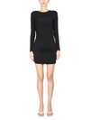 Dsquared2 Dsquared Women Dress With Drape In Black