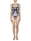 VERSACE VERSACE ONE PIECE SWIMSUIT WITH DOUBLE FACE PRINT