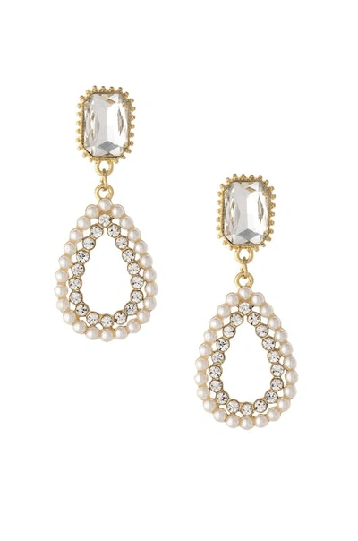 Ettika Bridal Luxe Drop Earrings In Gold