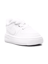 NIKE FORCE 1 '18 "WHITE ON WHITE" SNEAKERS