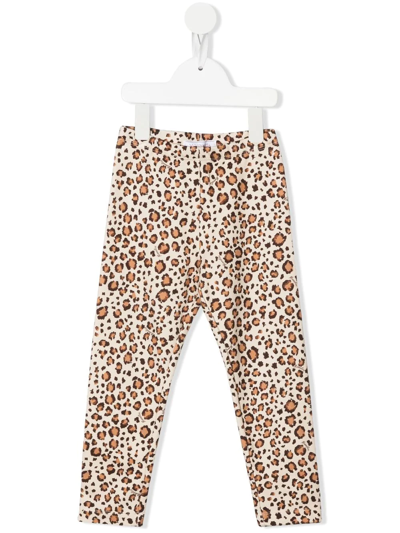 Monnalisa Kids' Animal Print Casual Trousers
