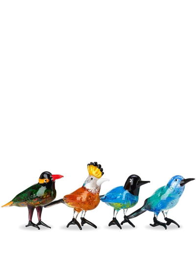 Polspotten Paradise Birds Figures In Green