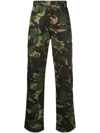 MARTINE ROSE CAMOUFLAGE-PRINT CARGO TROUSERS