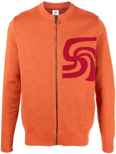 Soulland Orange Armor Lux Edition Cardigan