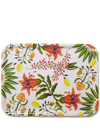 LA DOUBLEJ EDEN FLORAL-PRINT WOODEN TRAY