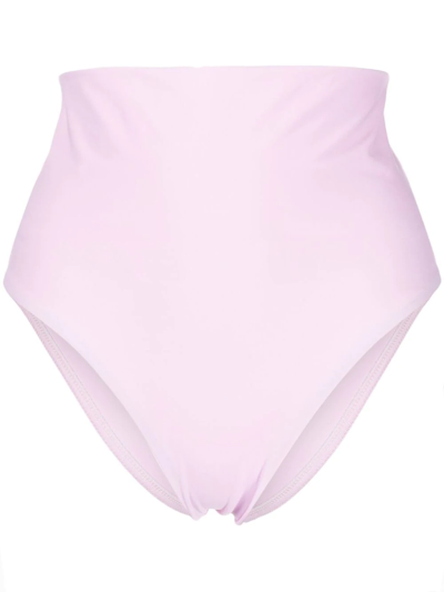 Bondi Born Faith High-waist Bikini Bottoms In Pink
