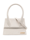 Jacquemus Le Grand Chiquito Tote Bag In Neutrals