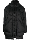 CANADIAN CLUB QUILTED HOODED PUFFER JACKET