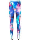 VERSACE JEANS COUTURE GALAXY COUTURE PRINT LEGGINGS